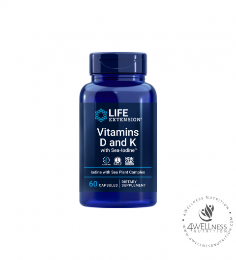 Life extension Vitamin D and K 4wellness