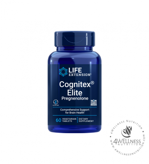 Cognitex® Elite Pregnenolone 60 Tablets Life extension