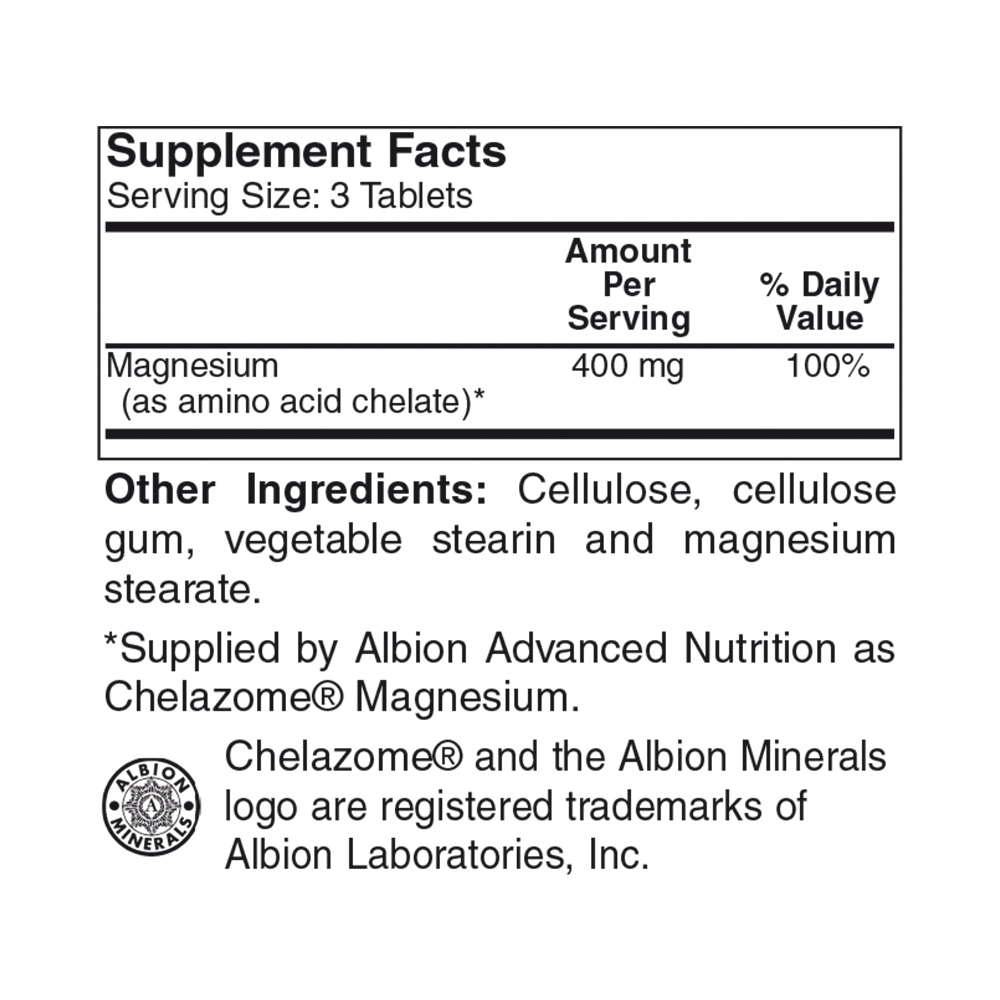 Magnesium Chelates 90 tablets - Imagem 2